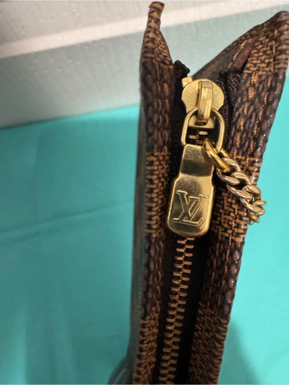 Louis Vuitton Damier Zipped MM Pouch